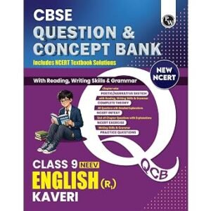 PW CBSE Class 9 English Kaveri New NCERT 2026-27 Question and Concept Bank with NCERT Textbook Solutions and Competency Based Questions